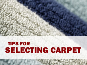 Carpet selection tips