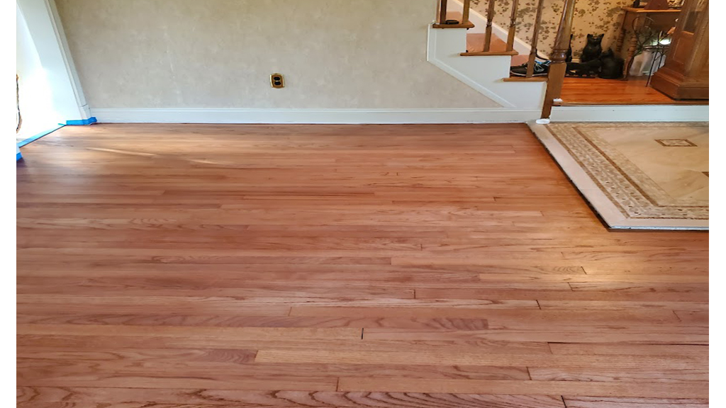 What a difference it makes when the floors are refinished- stunning!