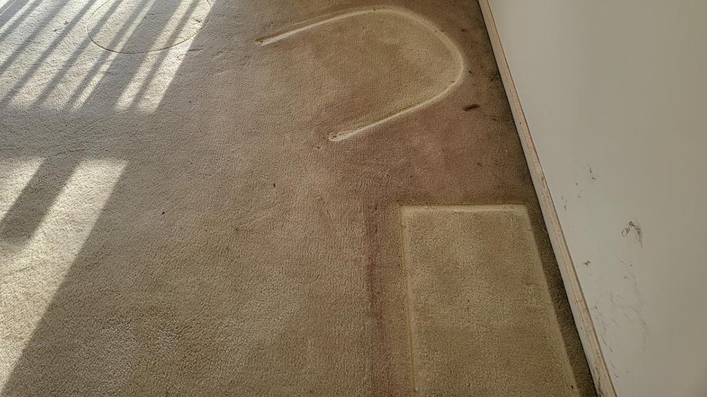 Severe carpet soiling, filtration soiling and pad crush in Marlton