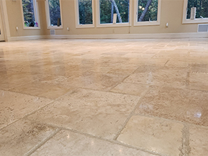 Medford Travertine cleaned up