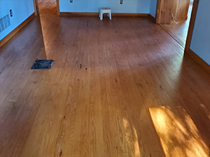 aged dated amberized pine floor medford lakes