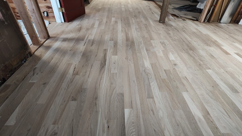 bordentown vintage white oak hardwood floor sanded