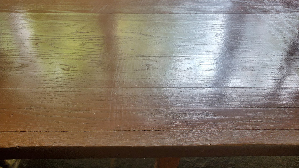 bad sanding & staining on yardley red oak hardwood floor