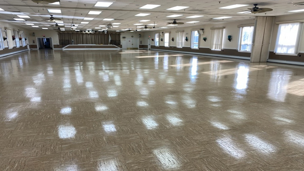 Brick Twp VCT floor stripped & refinished