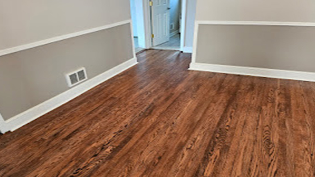 haddon twp red oak hardwood fixed, sanded and refinished
