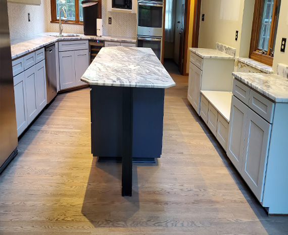 Shamong kitchen island sanded 570×465