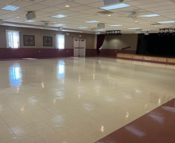 Southampton VCT floor shined