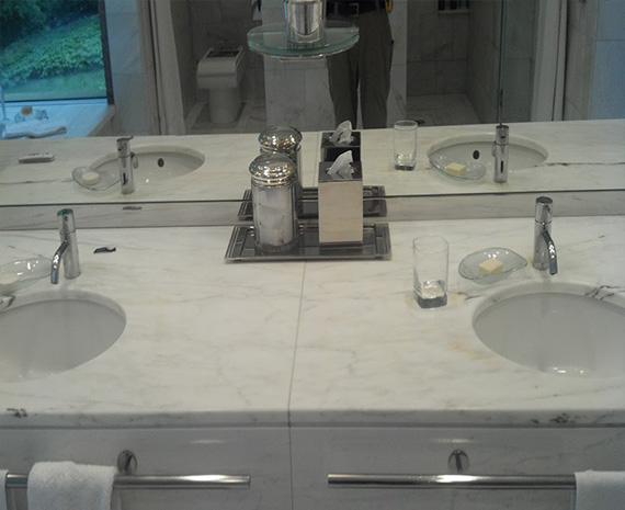 Marble vanity top new hope